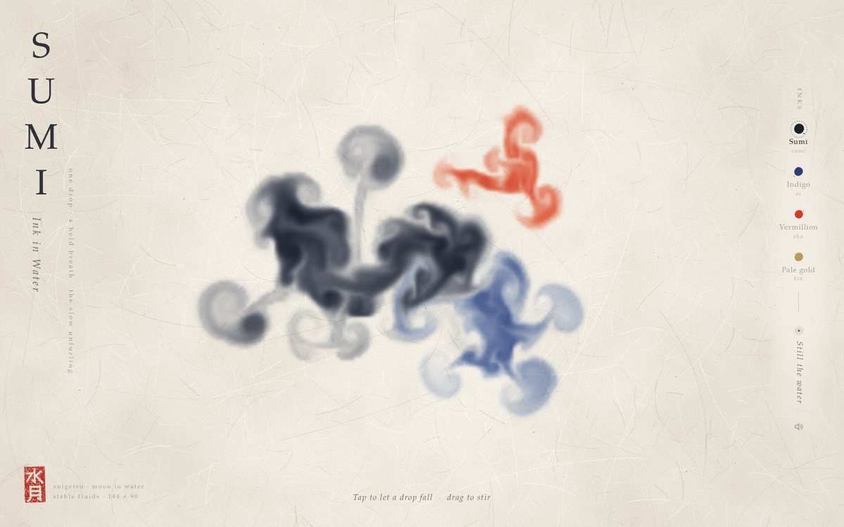 Sumi — Ink in Water screenshot