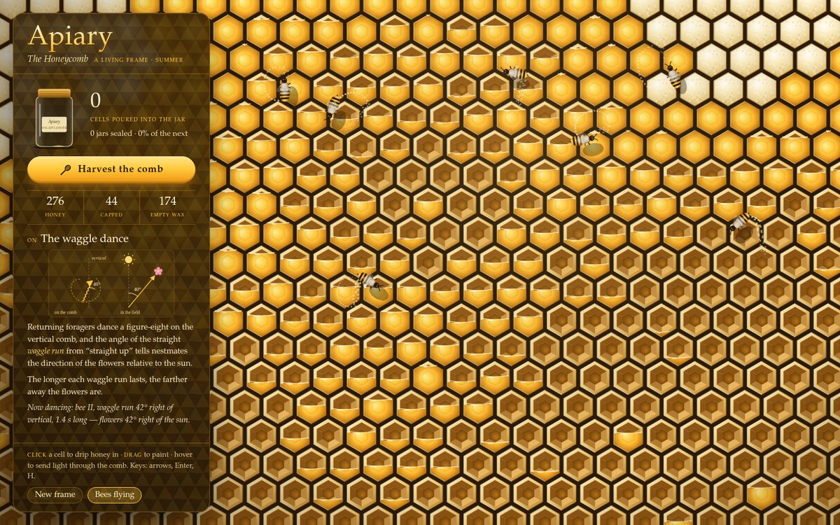 Apiary — The Honeycomb screenshot