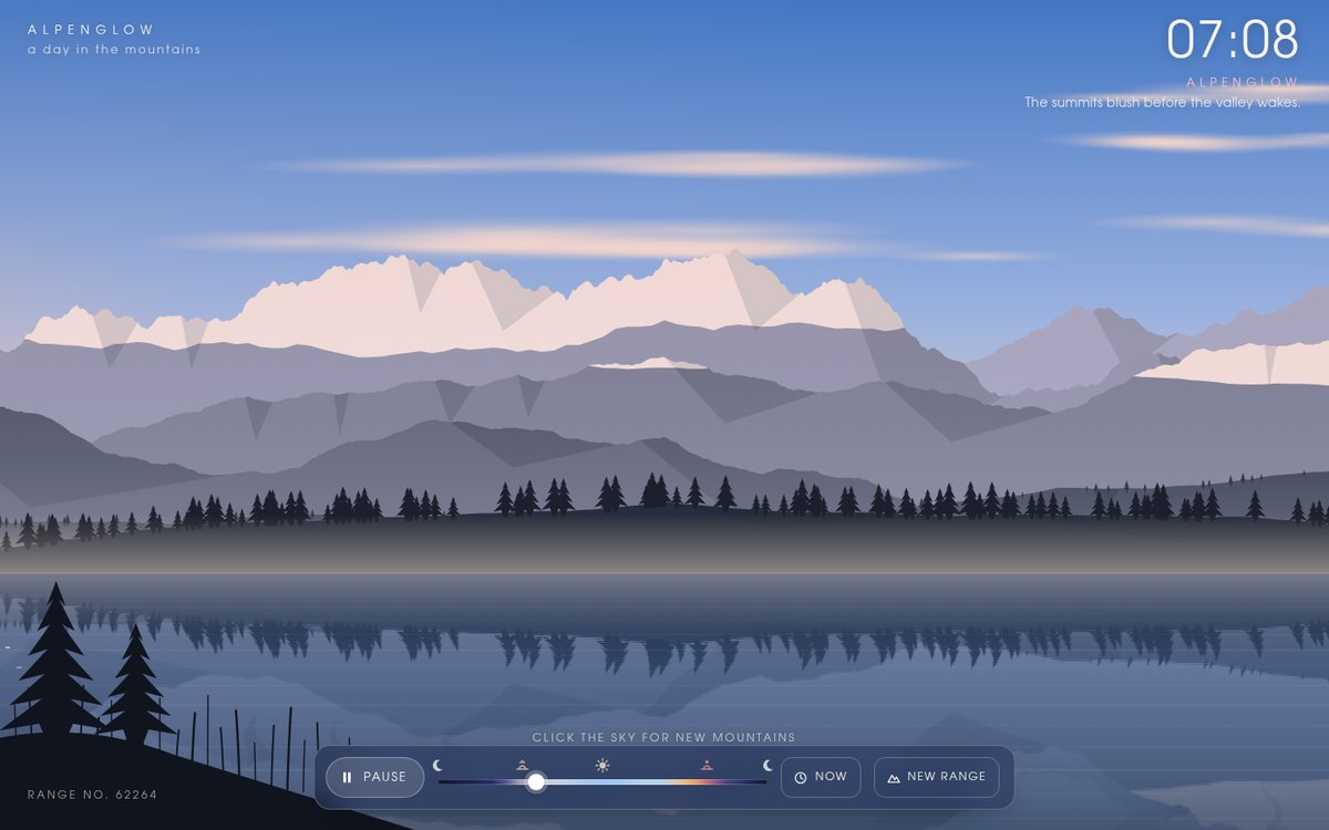 Alpenglow — A Day in the Mountains screenshot