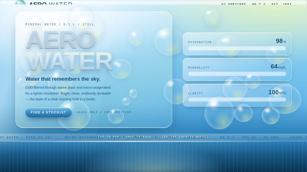 AERO WATER — Gloss and Sky — screenshot
