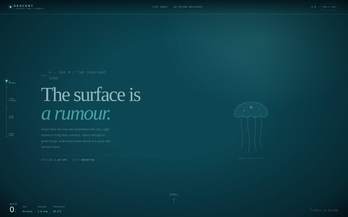 Descent — A Vertical Poem to 8,000 Metres screenshot
