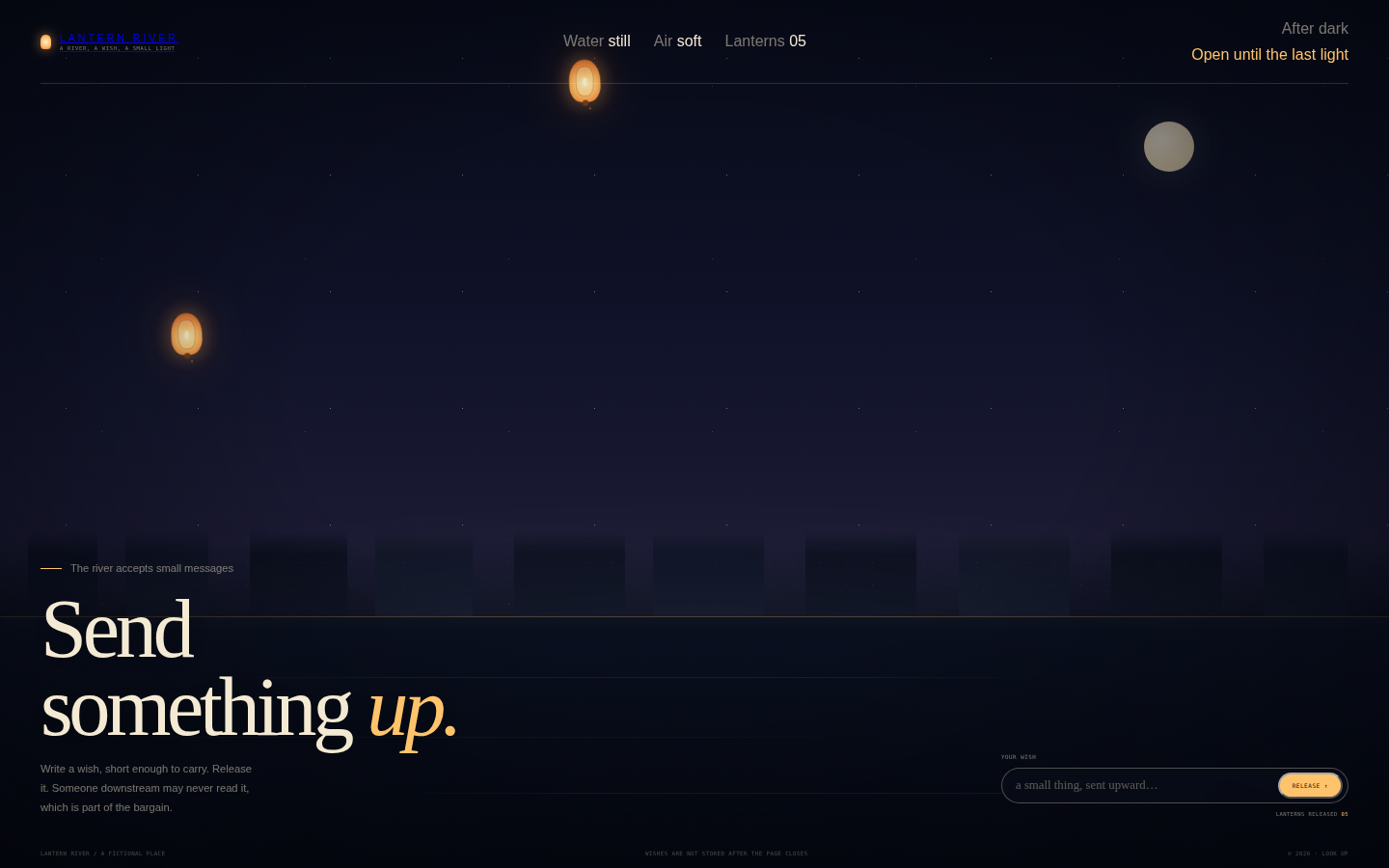 Lantern River — Send Something Up screenshot