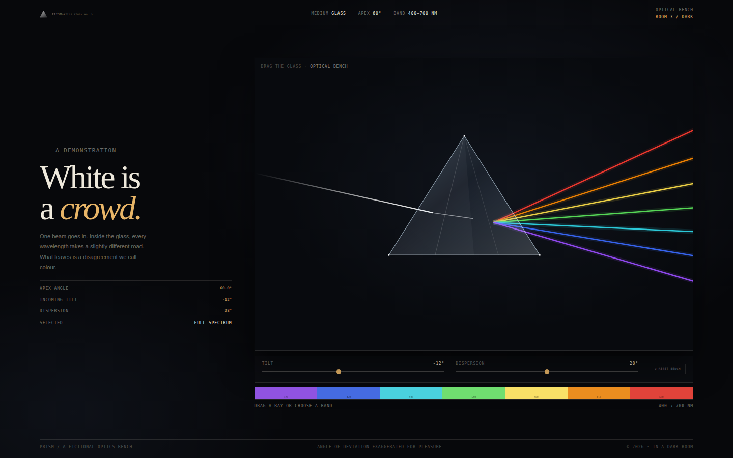 Prism — White Is a Crowd screenshot