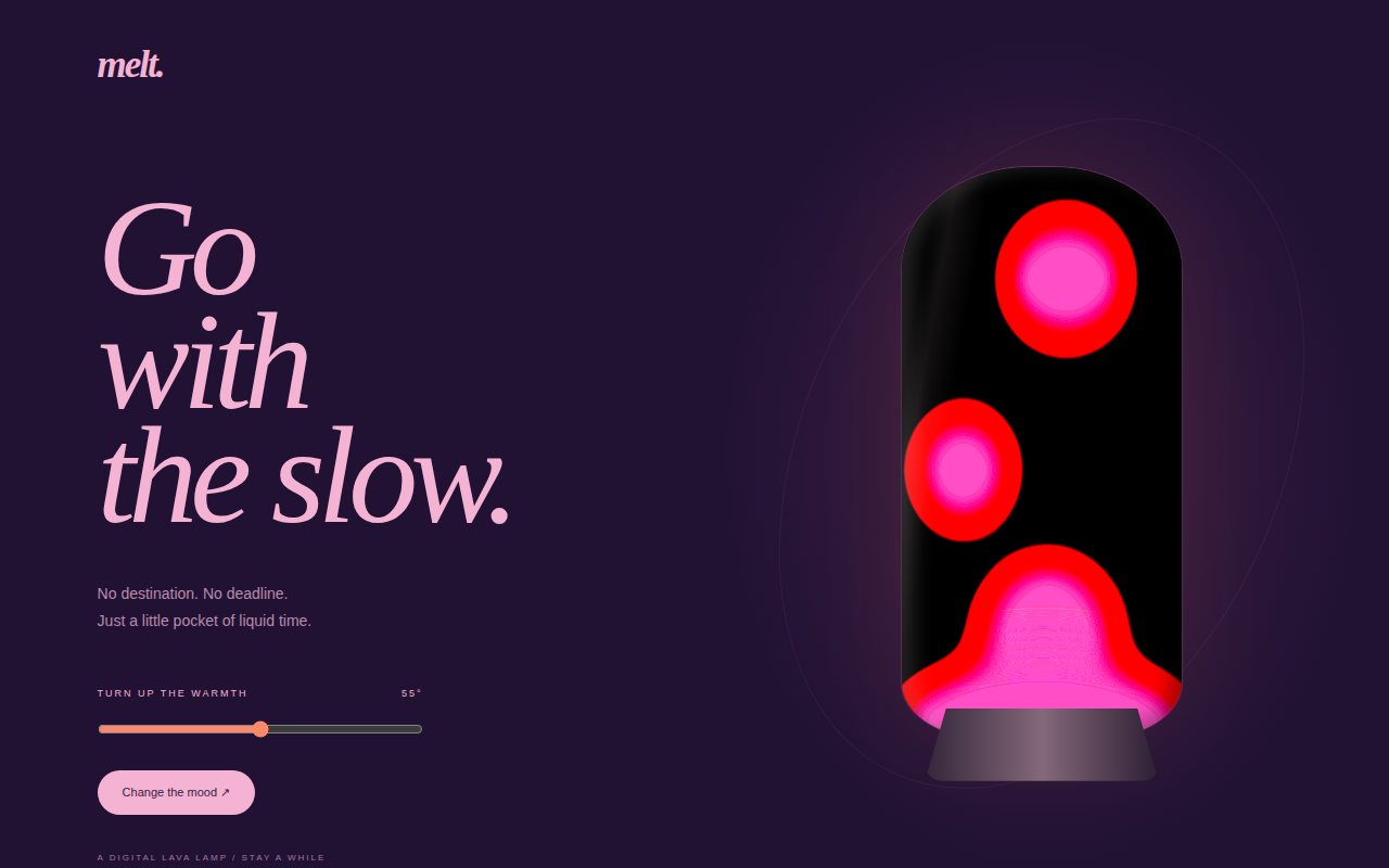 Melt — Go with the Slow — screenshot