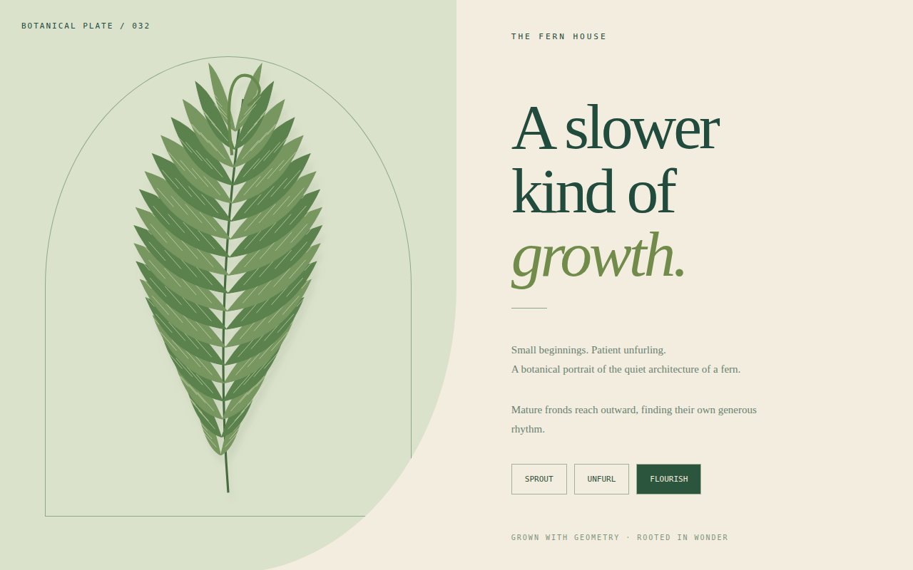 A Slower Kind of Growth — screenshot