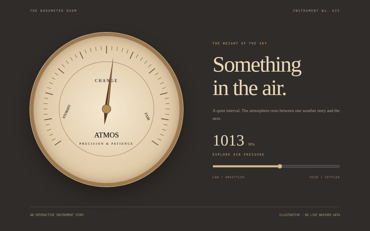 Something in the Air — screenshot