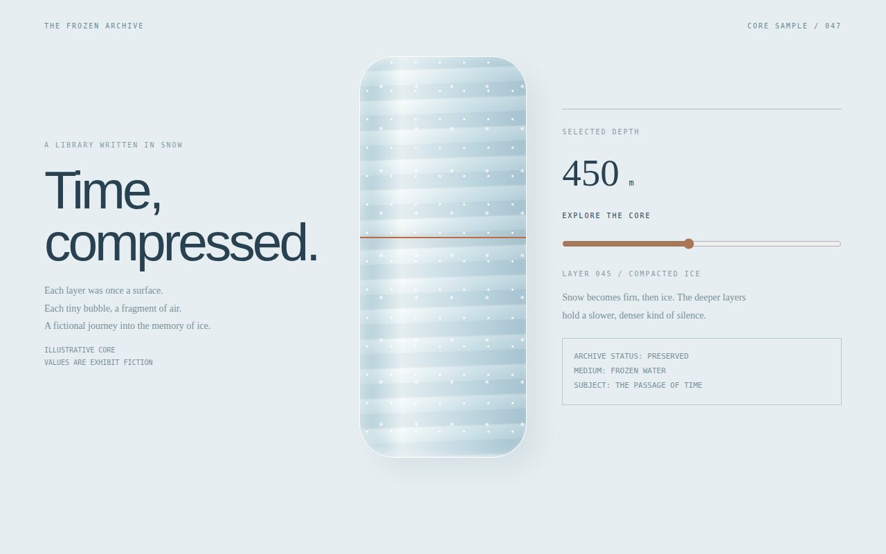 Time, Compressed — screenshot