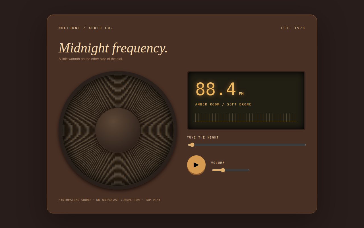 Midnight Frequency — screenshot
