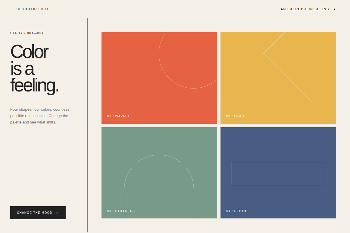 Screenshot of Color Field