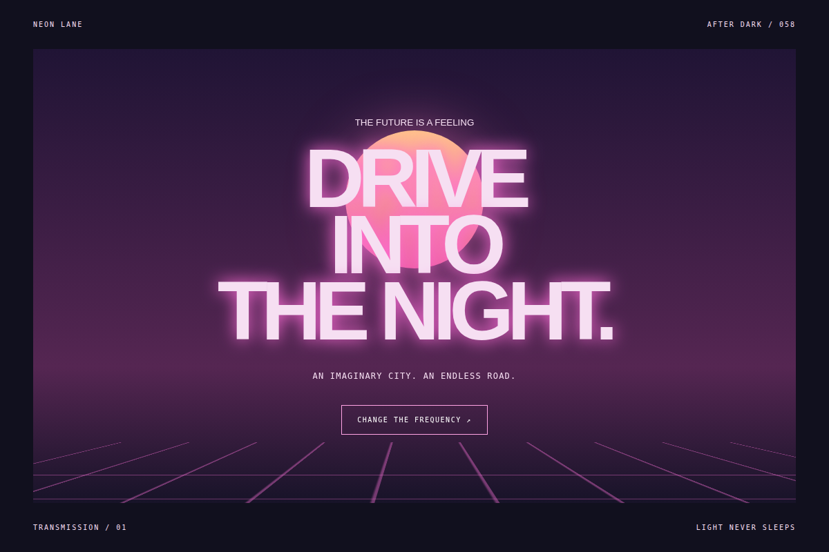 Screenshot of Neon Lane