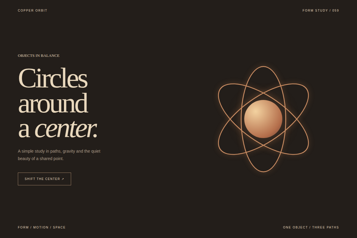 Screenshot of Copper Orbit