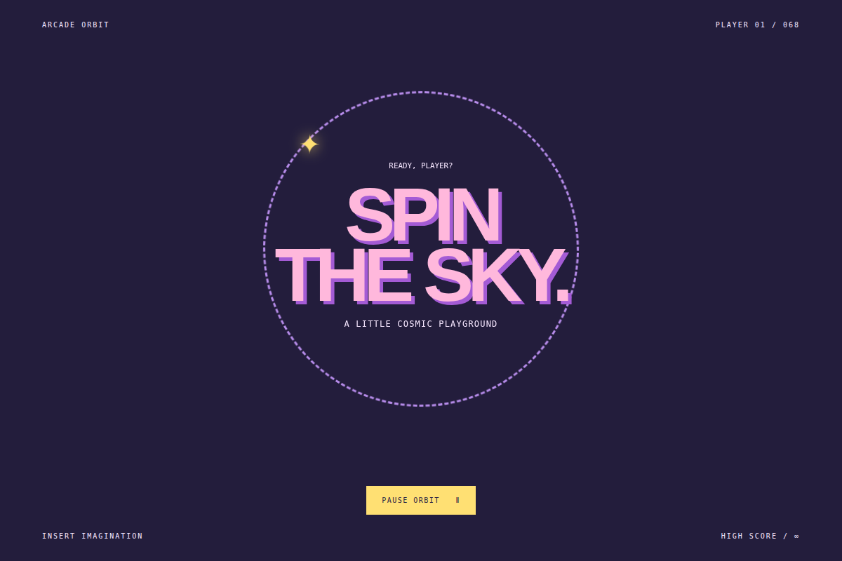 Screenshot of Arcade Orbit