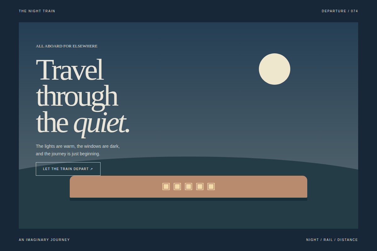 Screenshot of Night Train