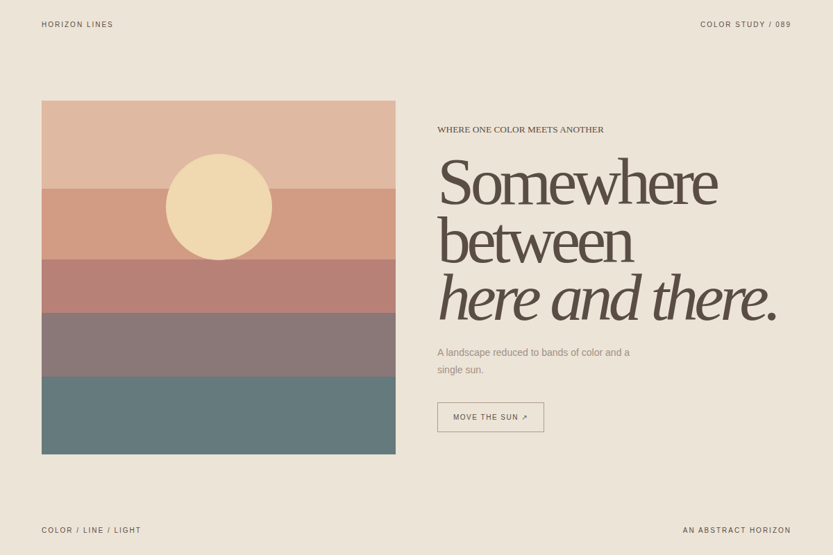 Screenshot of Horizon Lines