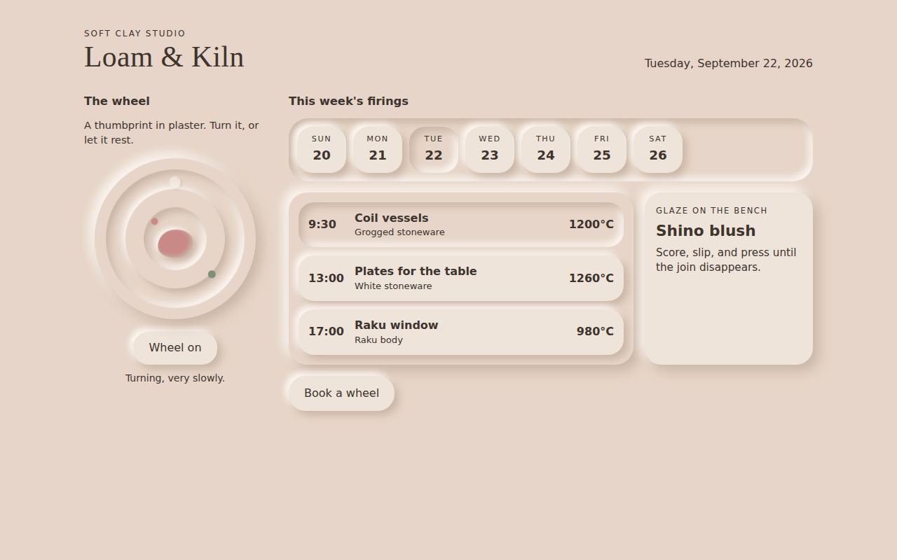 Soft Clay Studio screenshot
