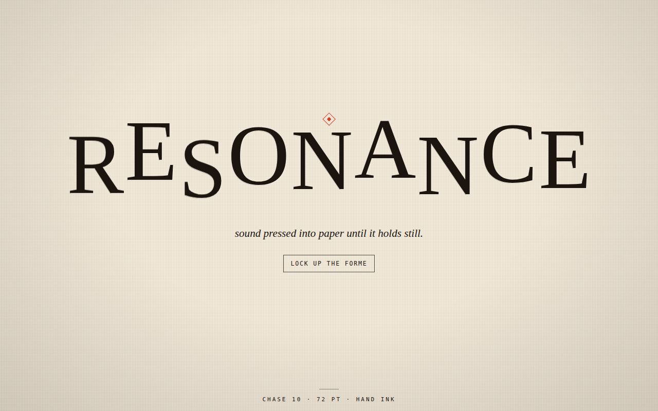 Kinetic Letterpress screenshot