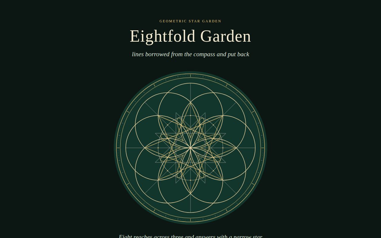 Eightfold Garden screenshot