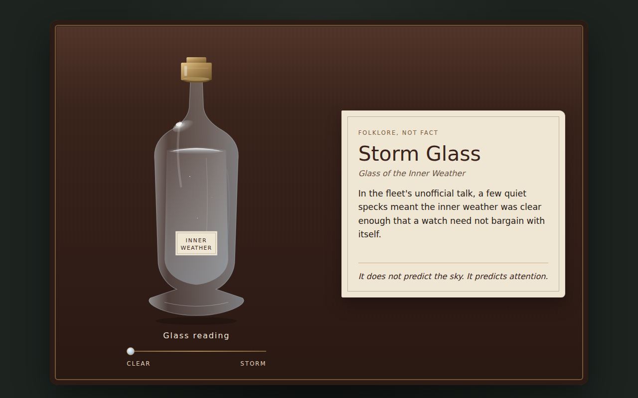 Storm Glass screenshot