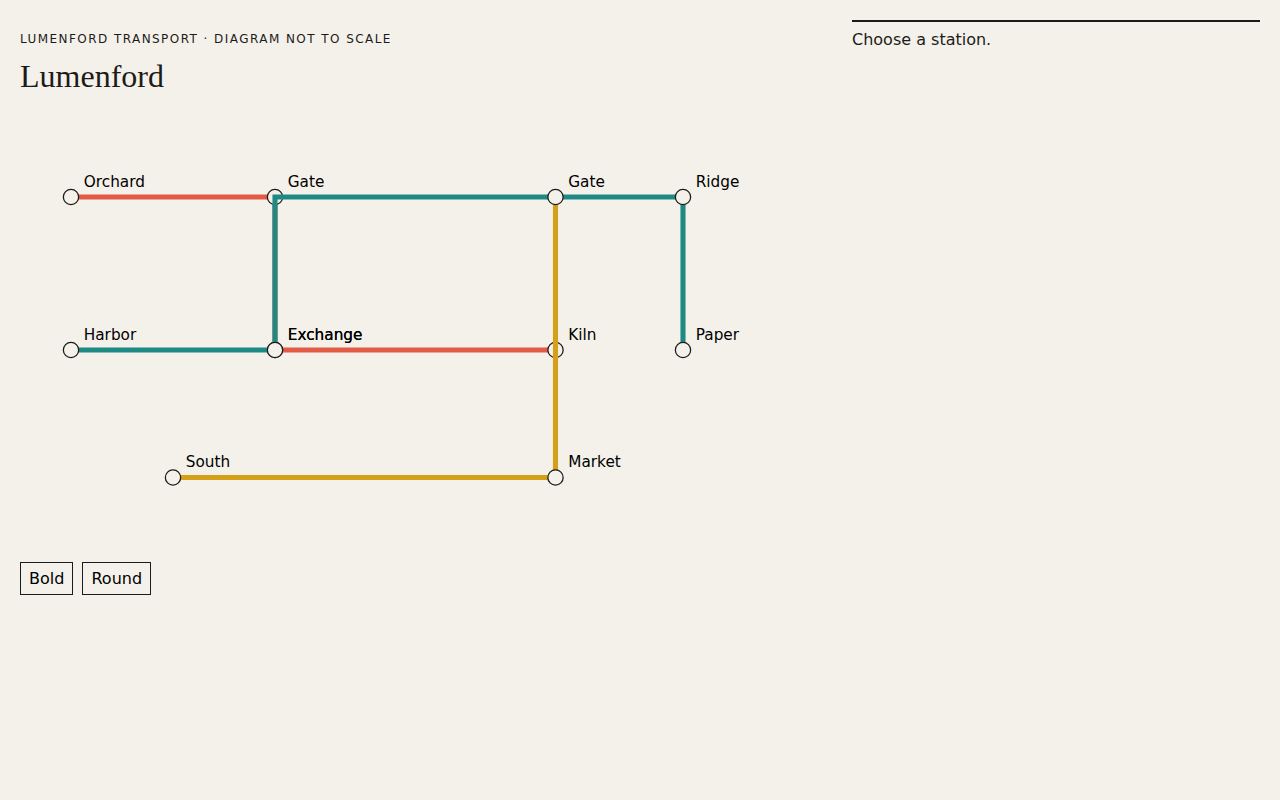 Transit Glyph Map — Lumenford screenshot