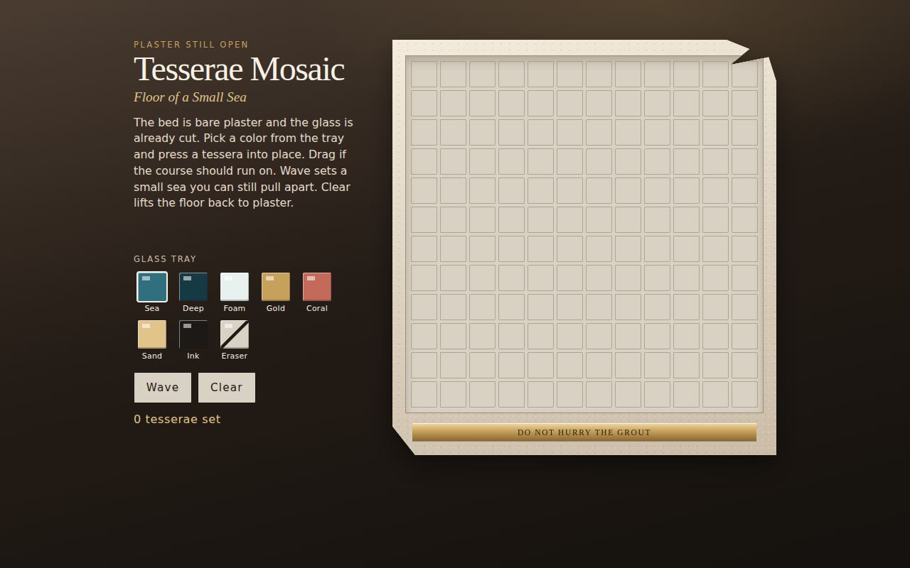 Tesserae Mosaic screenshot