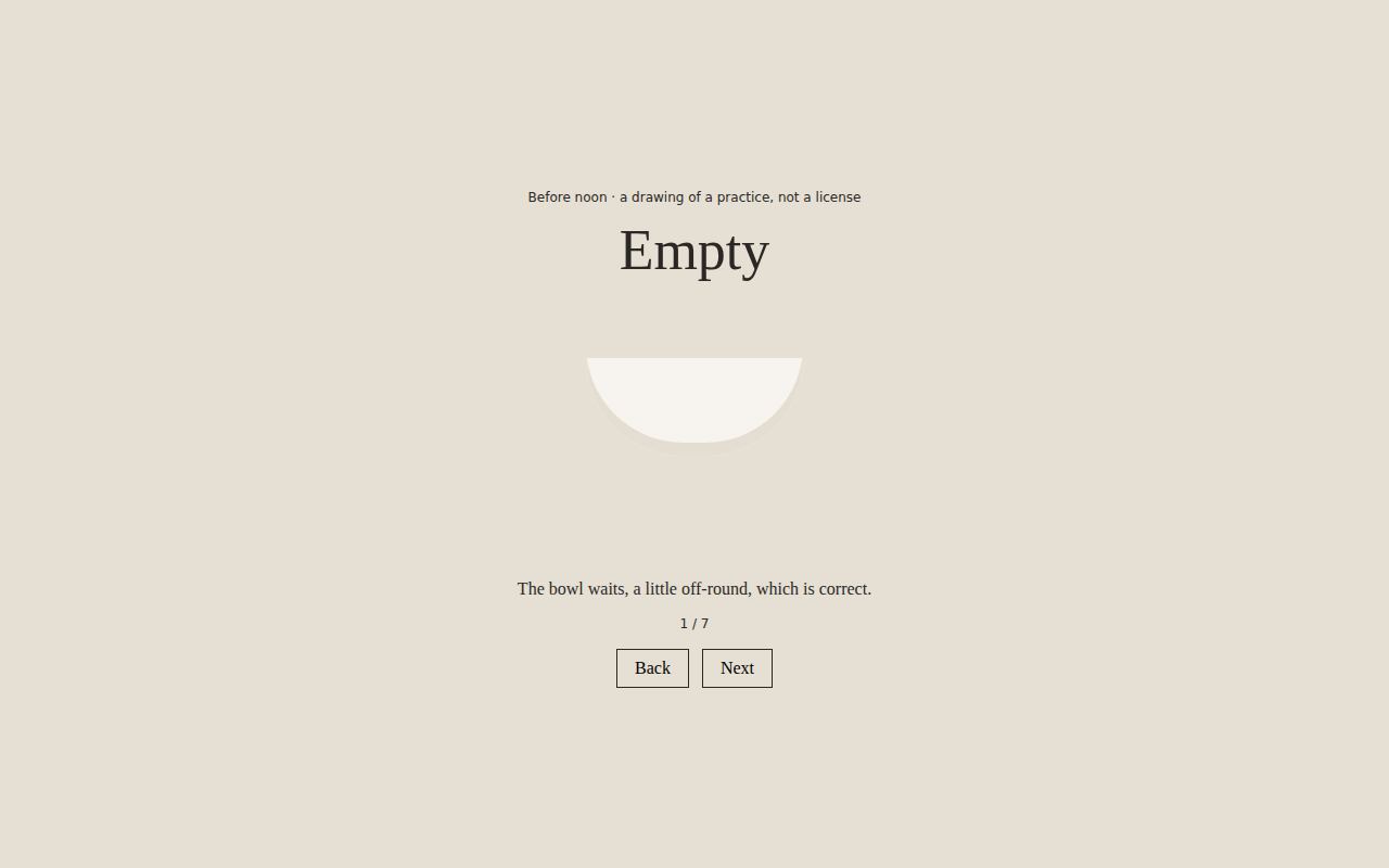 Matcha Ritual — Before Noon screenshot