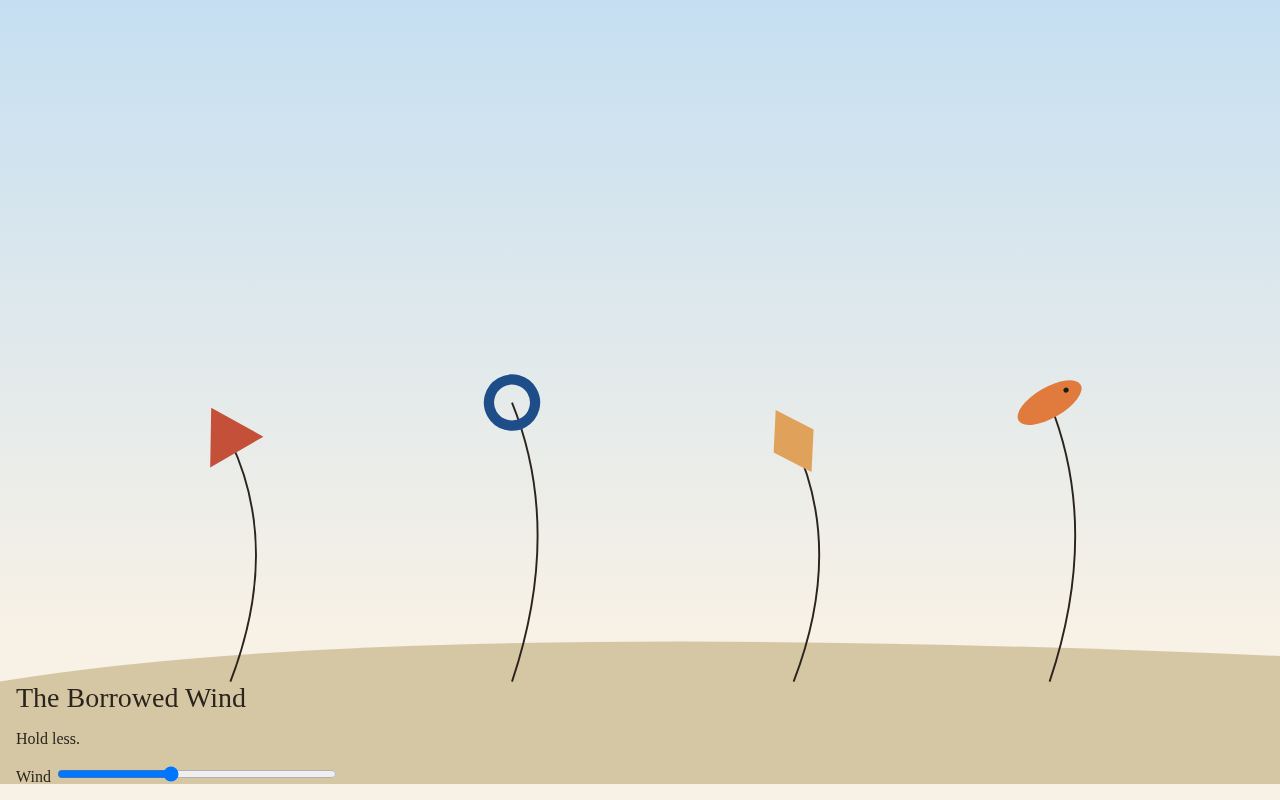 Kite Strings — The Borrowed Wind screenshot