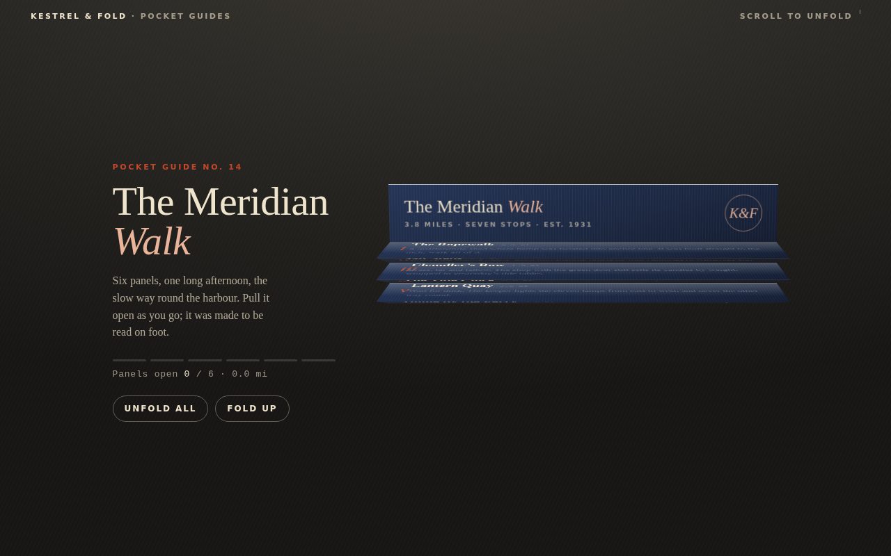 Screenshot of The Meridian Walk