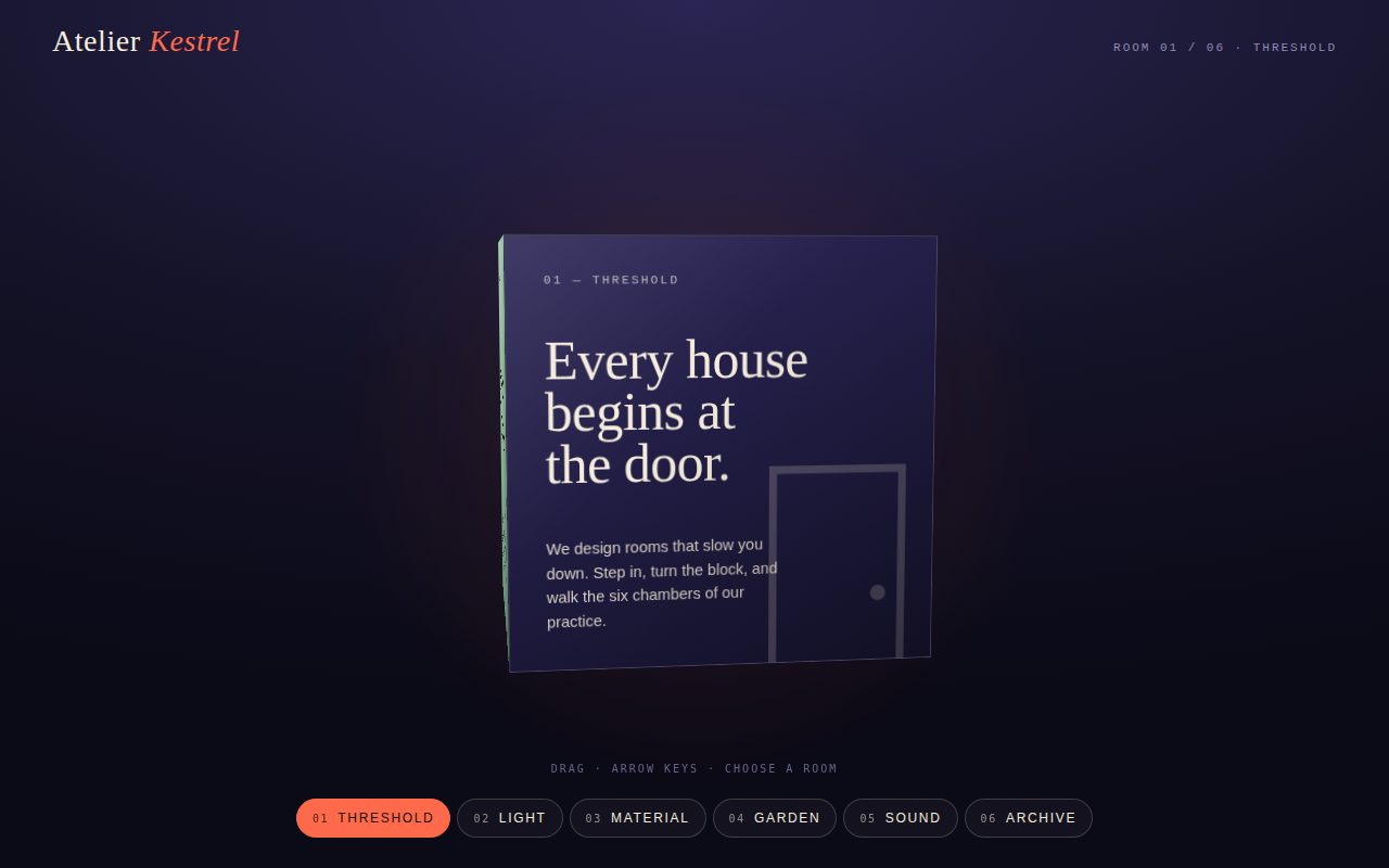 Screenshot of Six Rooms Cube