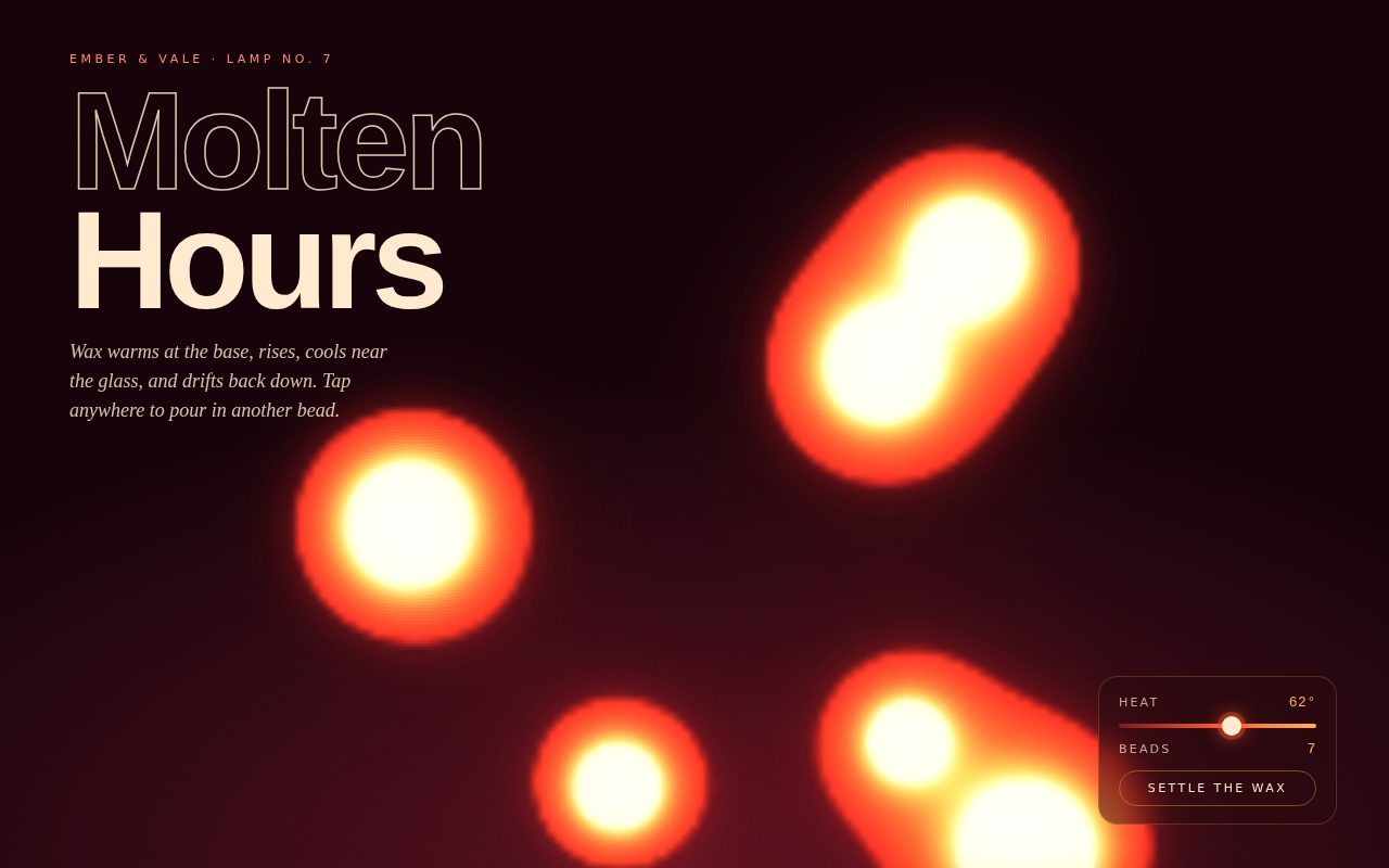 Screenshot of Molten Hours