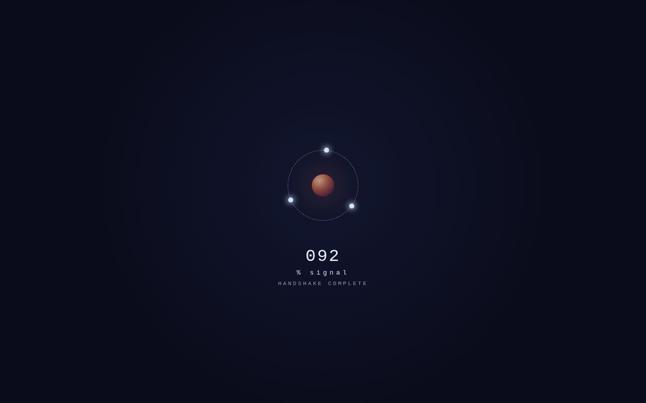 Screenshot of Lumen Relay Orbit Reveal