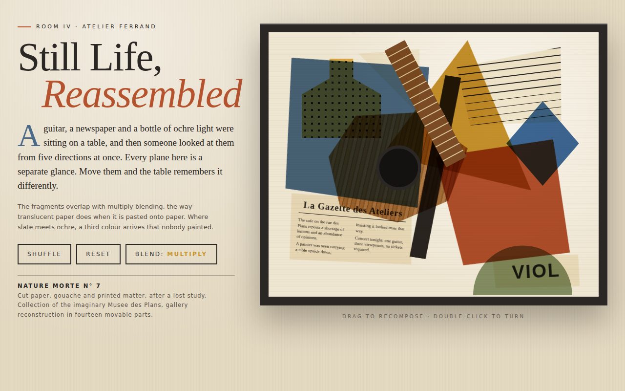 Screenshot of Still Life, Reassembled