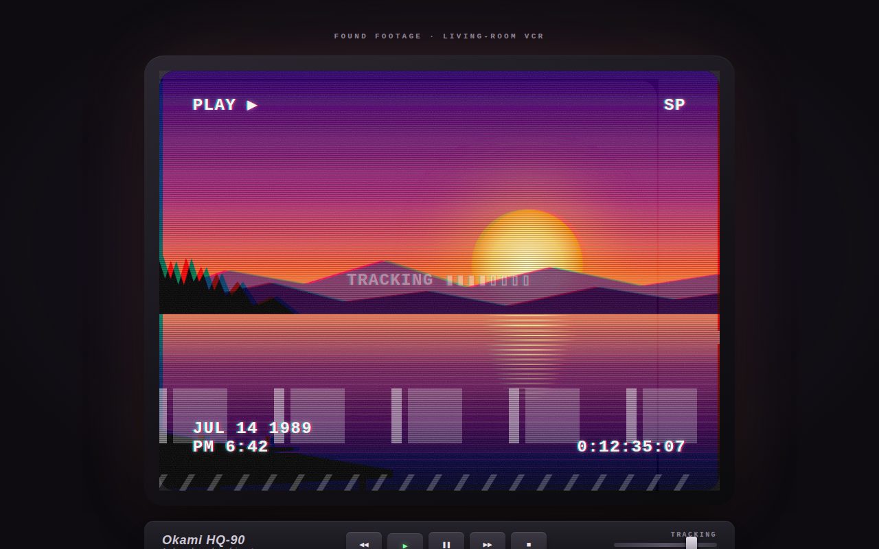 Screenshot of Lake Ostra, Tape 3