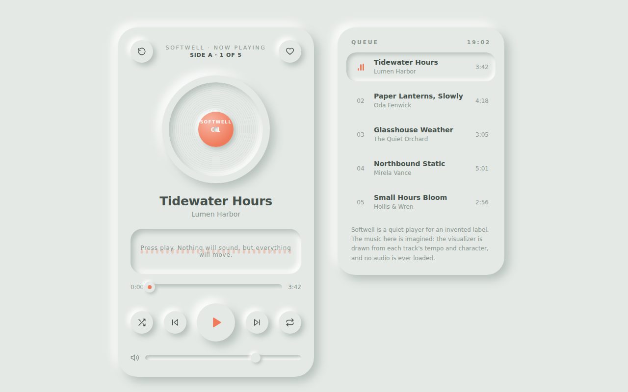 Screenshot of Softwell Player