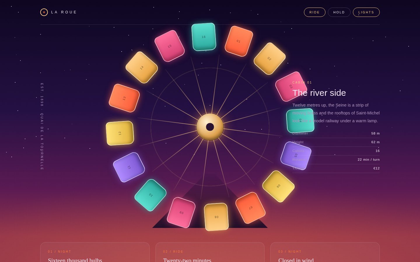 LA ROUE — the great wheel at dusk screenshot