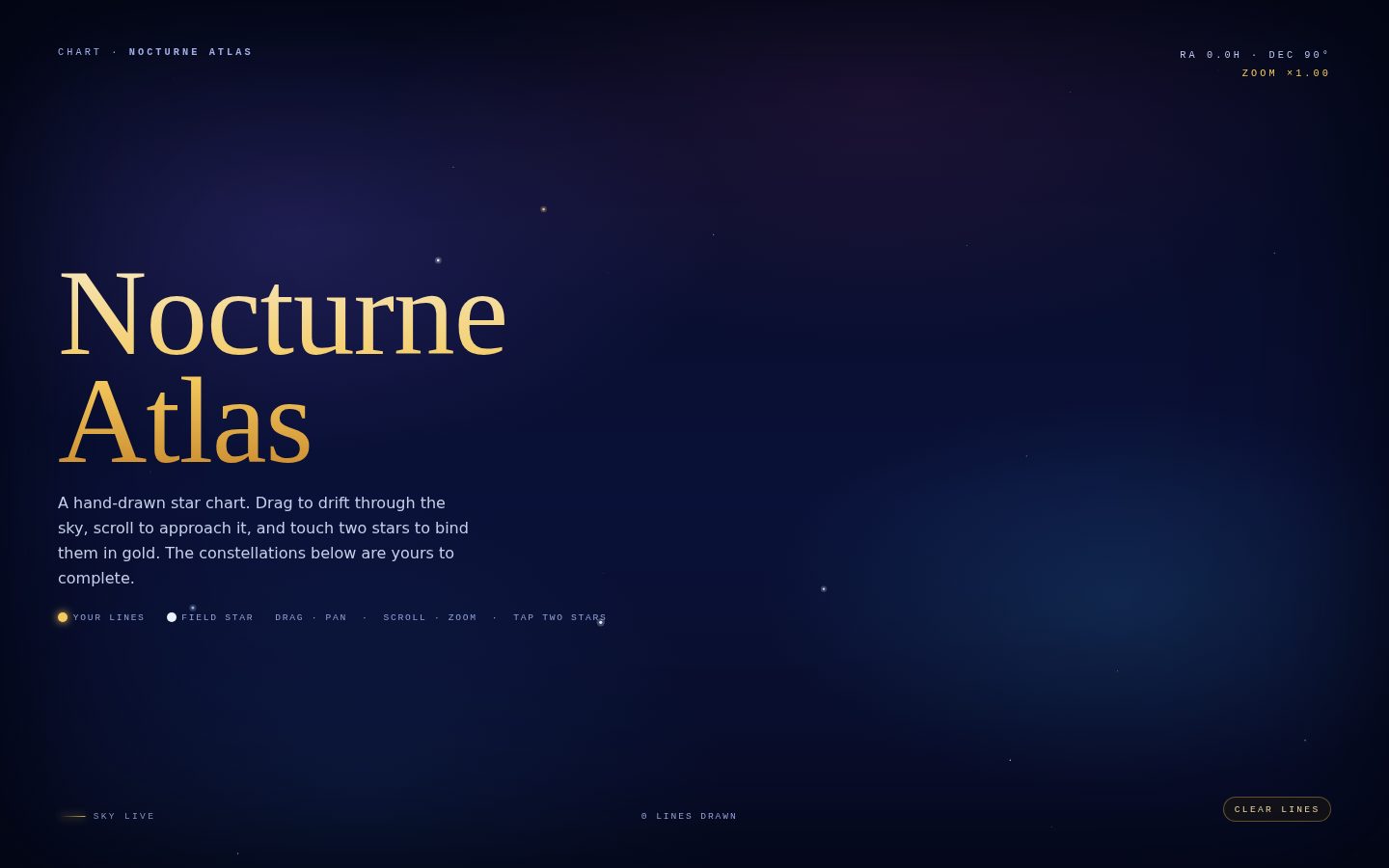 Celestial Atlas — Interactive Constellations screenshot
