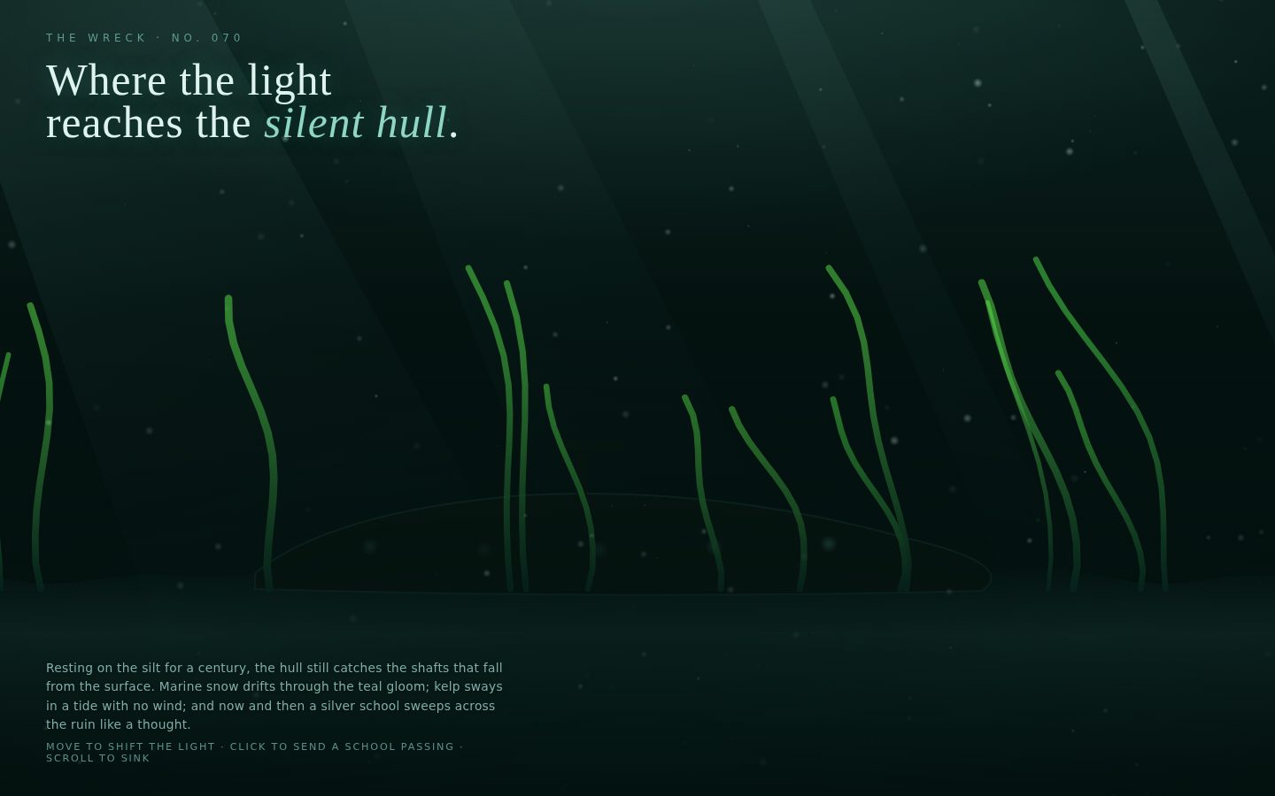ABYSS · The Wreck at Dusk screenshot