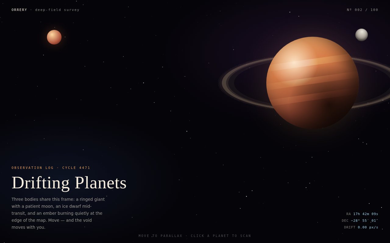 Drifting Planets screenshot