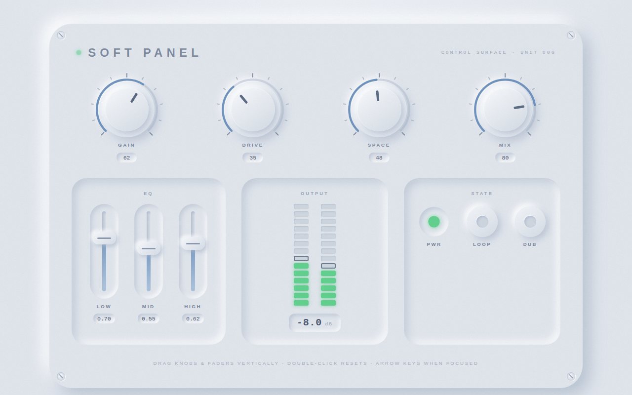 Soft Panel screenshot