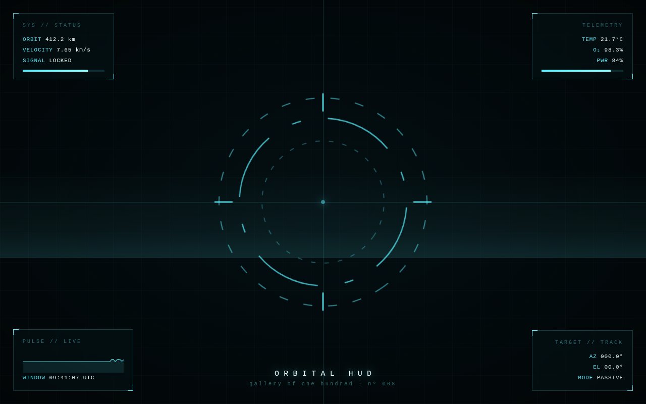 ORBITAL HUD screenshot