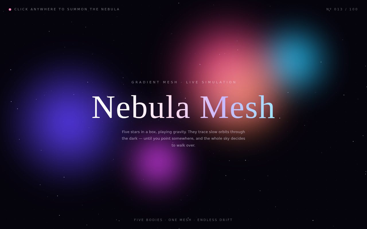 Nebula Mesh screenshot