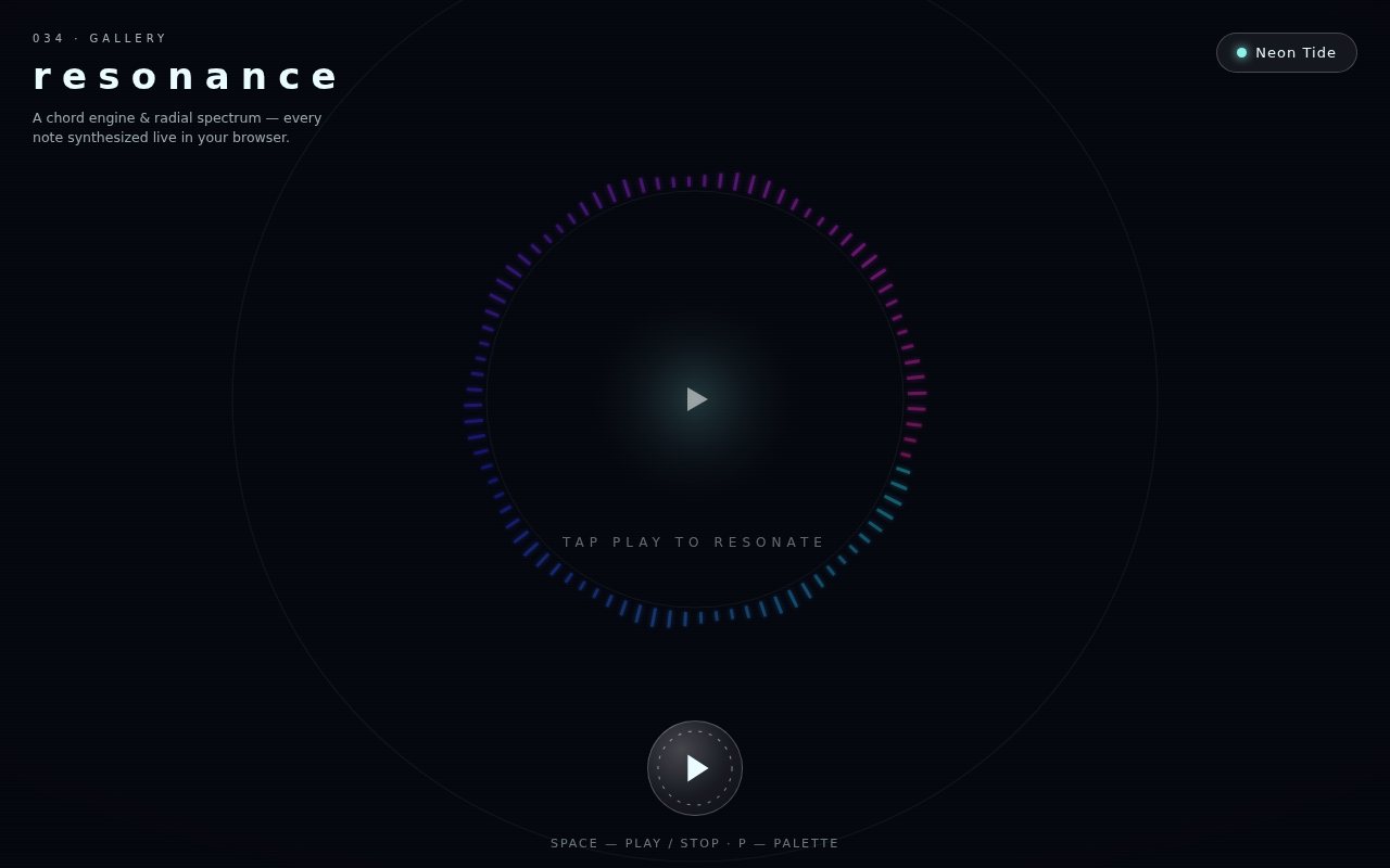 Resonance screenshot