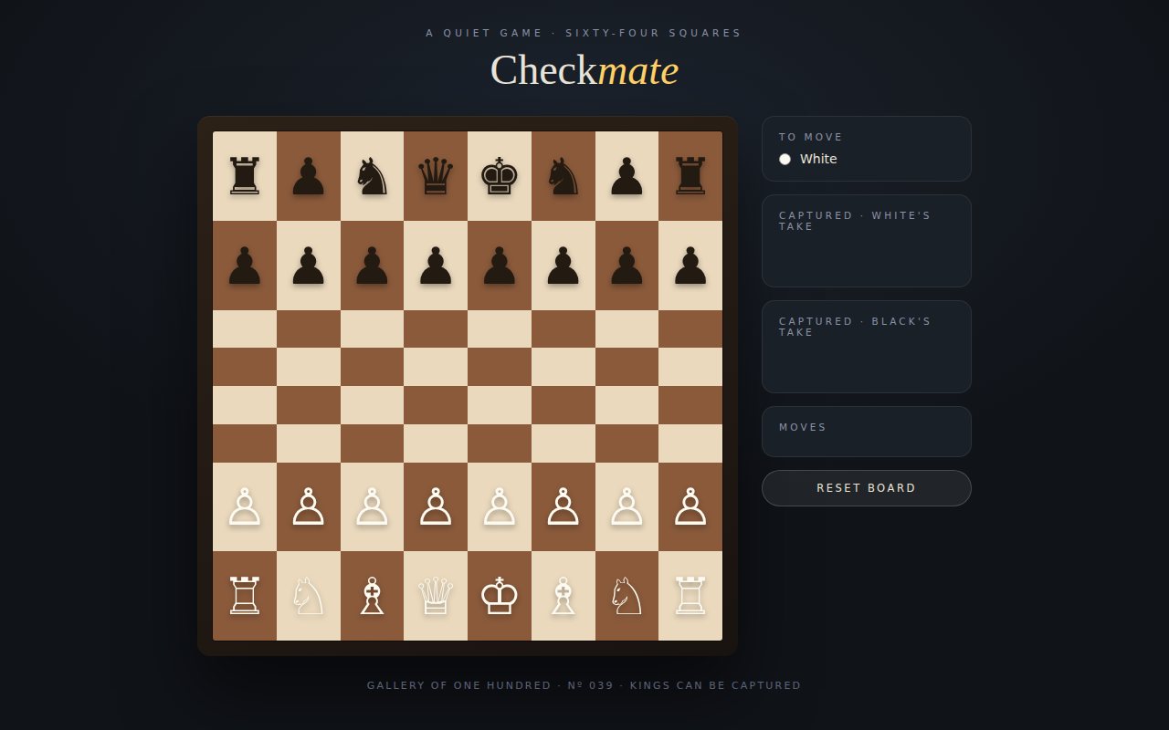 Checkmate screenshot