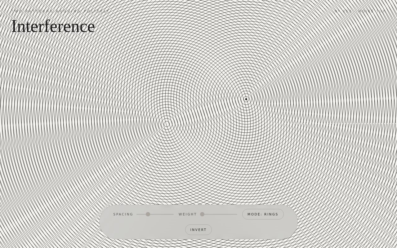 Interference screenshot