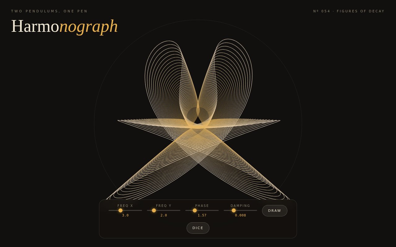 Harmonograph screenshot