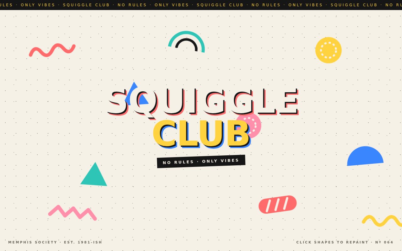 Squiggle Club screenshot
