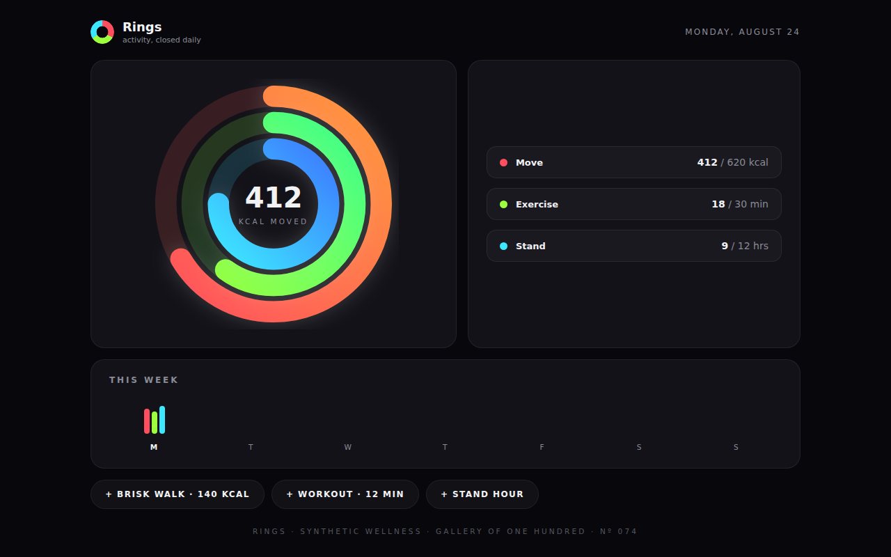 Rings screenshot