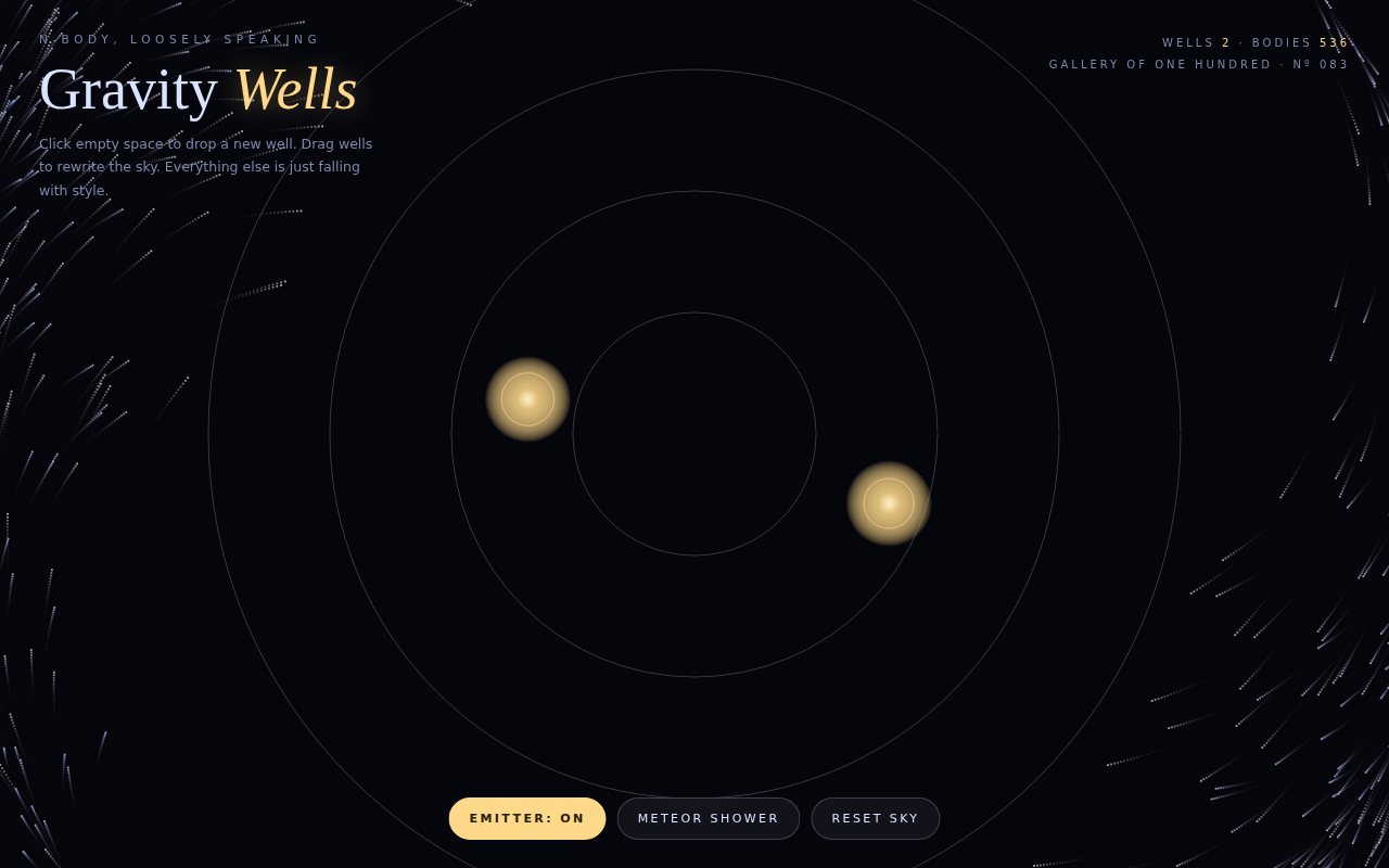 Gravity Wells screenshot