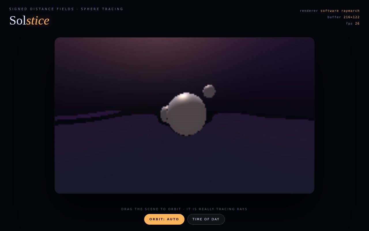 Solstice screenshot