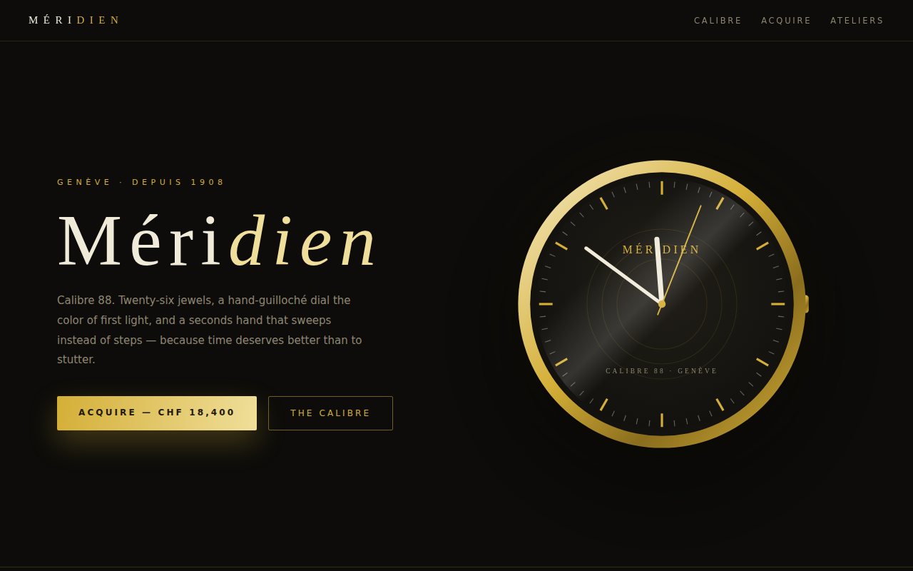 Méridien screenshot