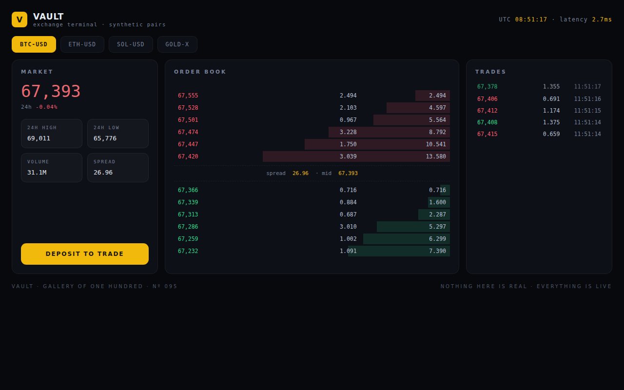 Vault screenshot